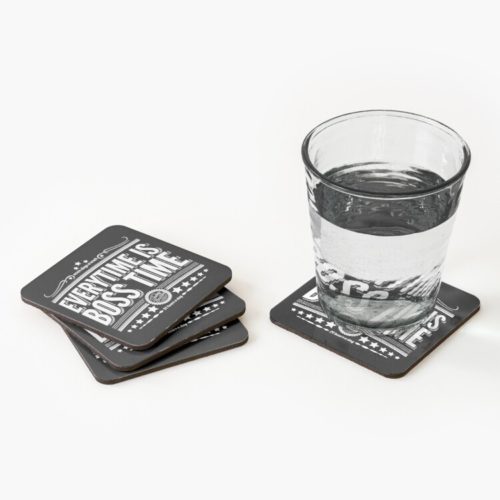 Every time is Boss time (Springsteen tribute) Coasters (Set of 4)